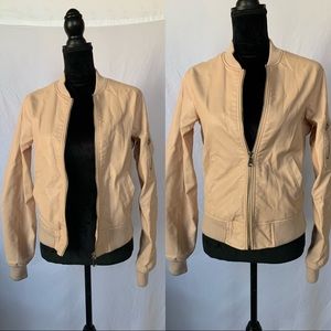 Ci Sono Faux Leather Jacket